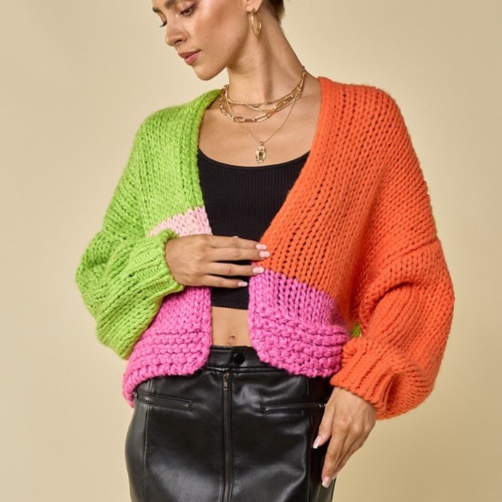 Blue blush cardigan - Picture 2 of 8